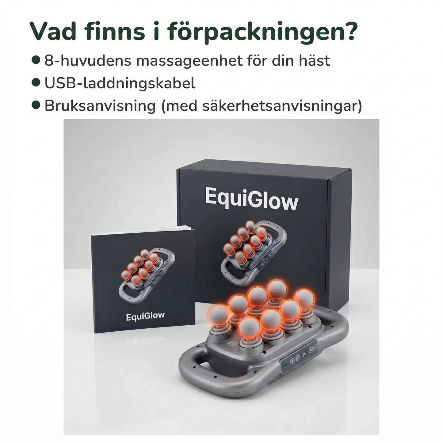 EquiGlow - Mjuka upp stela muskler med rött ljus