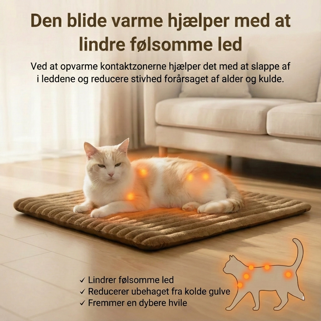 WarmNest – Selvvarmende Måtte til Kæledyr