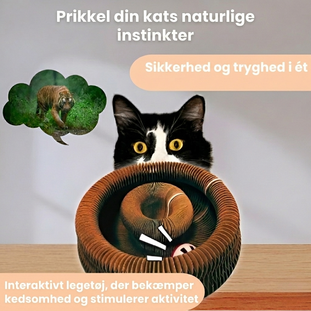 KattenWervel Interaktiv klöstallrik som håller din katt sysselsatt i timmar, bild 4
