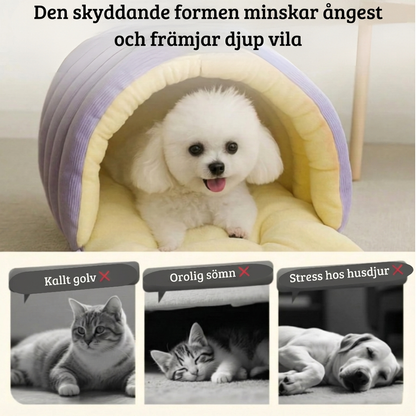 Skyddande form minskar angest hos husdjur