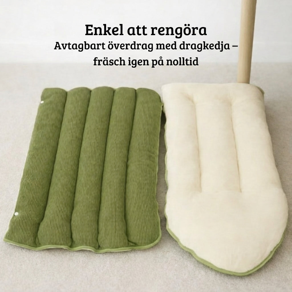 Avtagbart overdrag latt att rengora