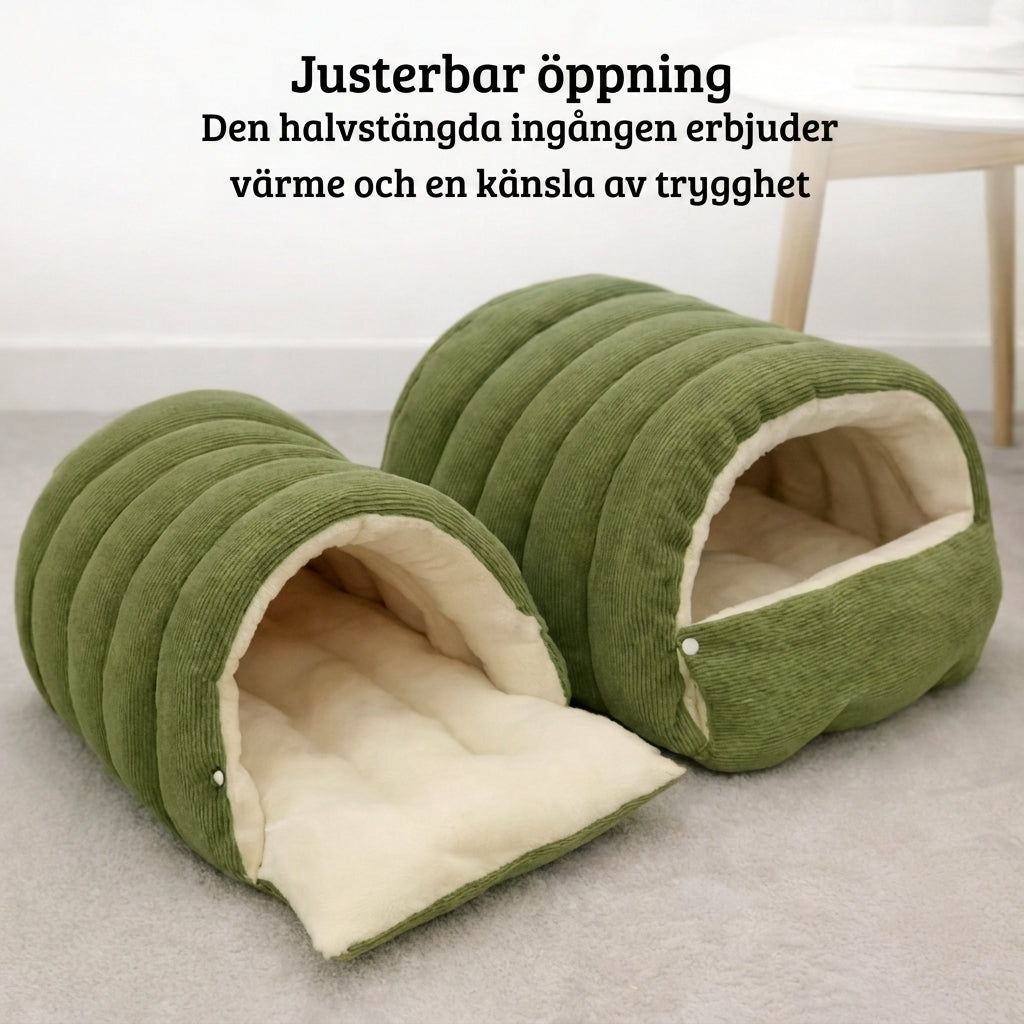 Justerbar oppning ger varme och trygghet