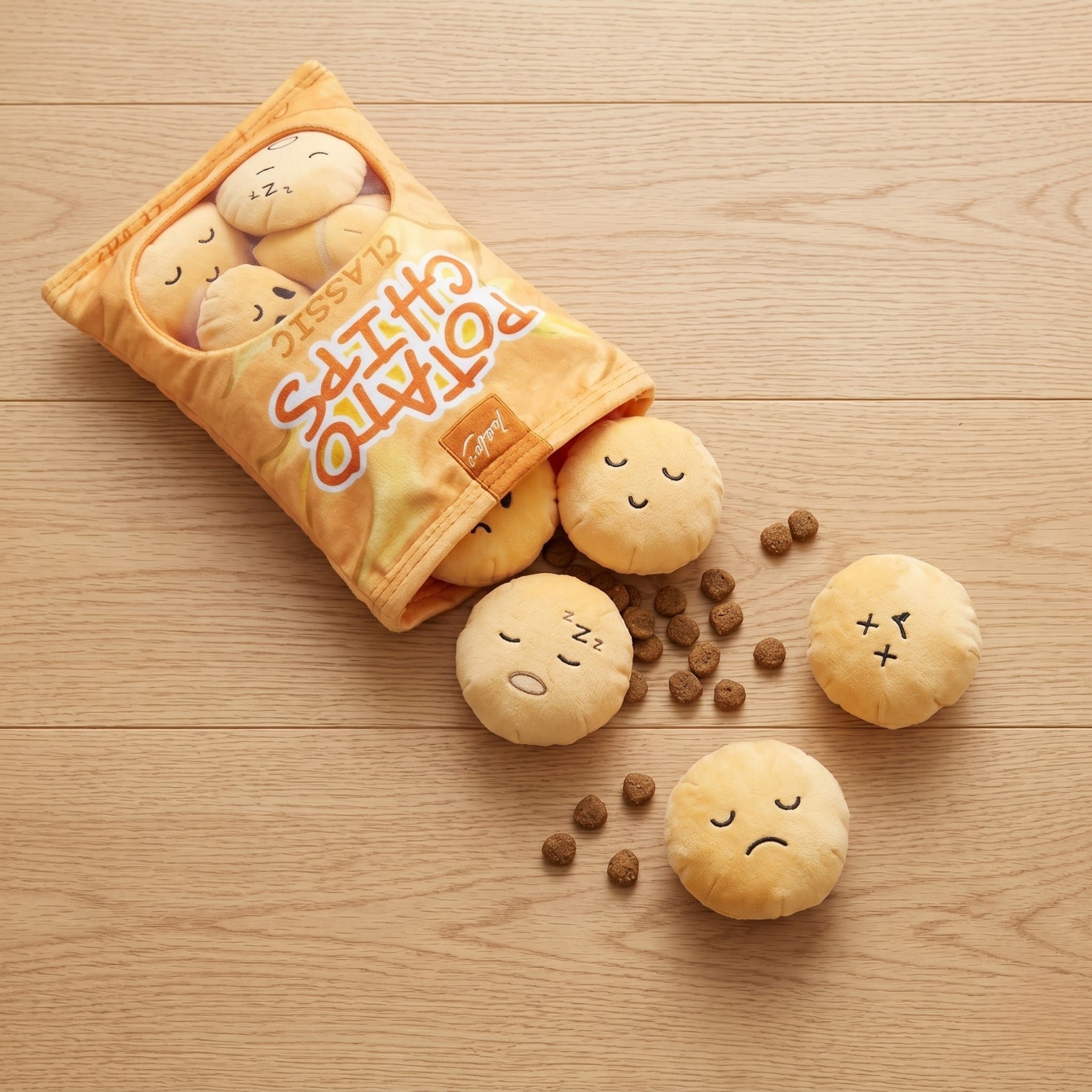 Narbild pa de mjuka remsorna i SniffleChips