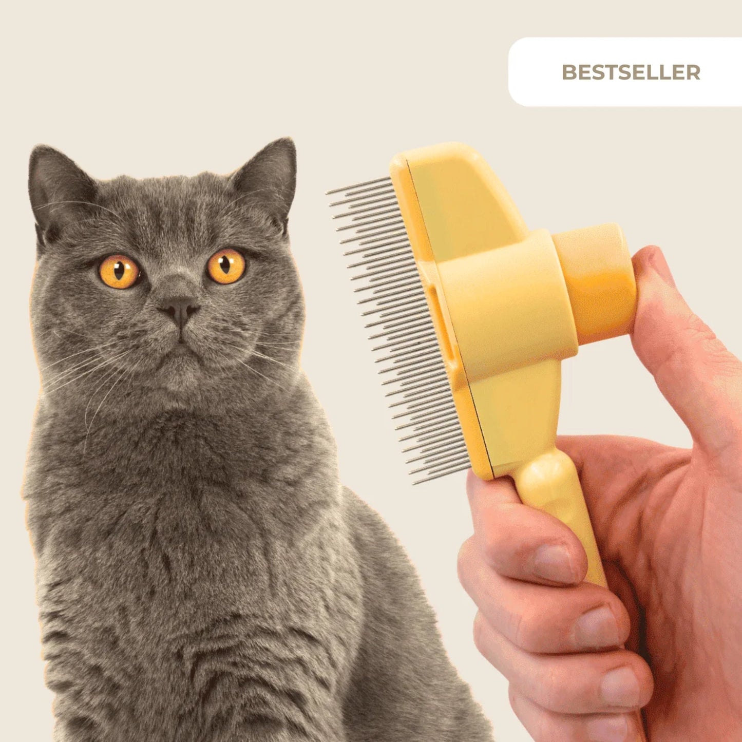 FurGlide hårborttagningsborste för hund och katt