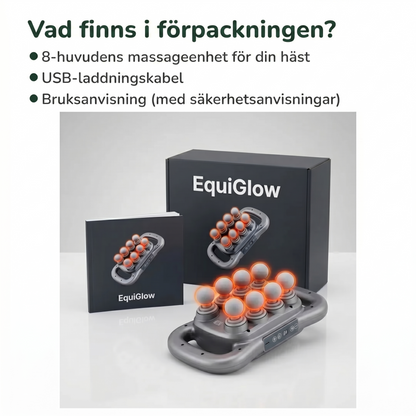 EquiGlow - Mjuka upp stela muskler med rött ljus