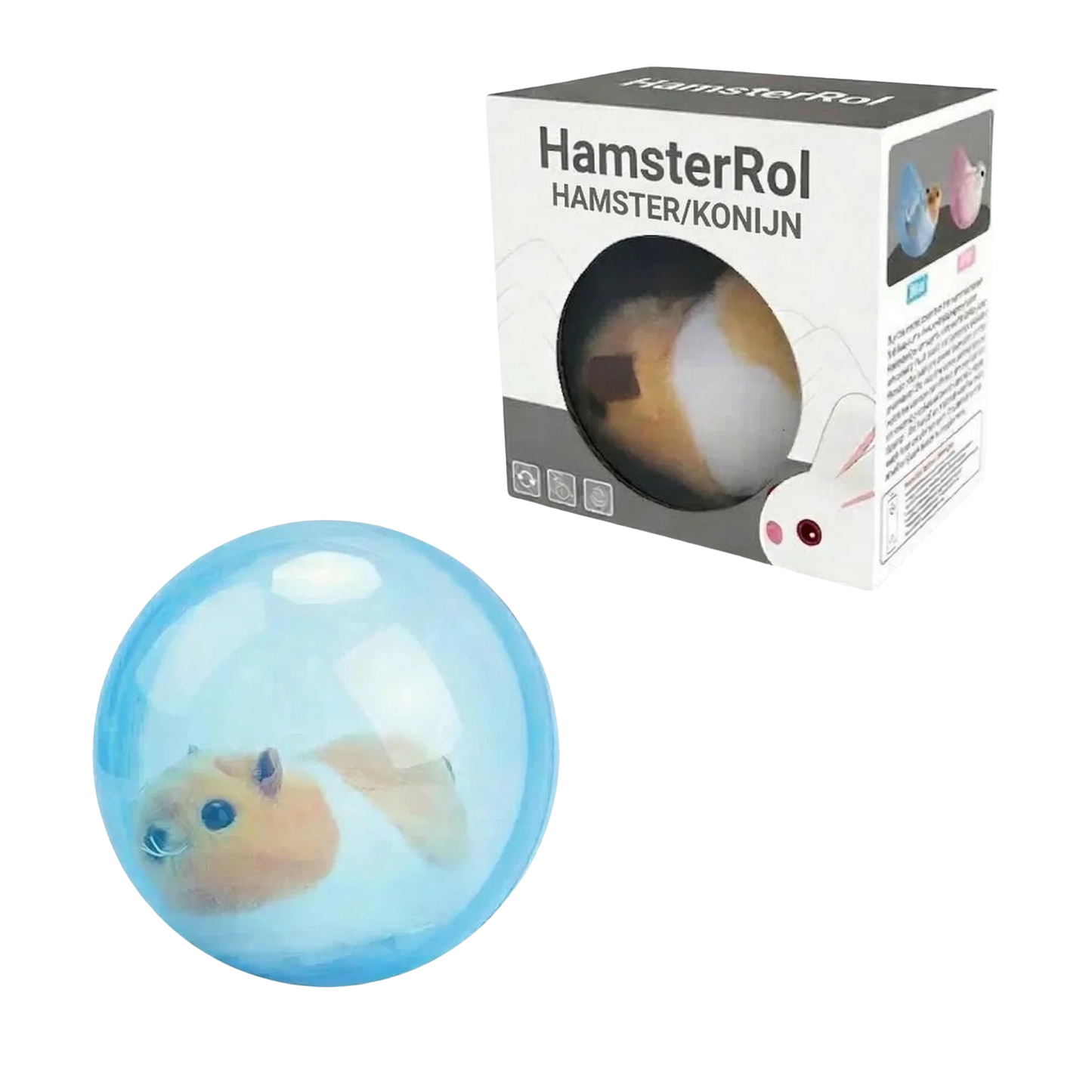 HamsterRul variant — hamster med blå boll
