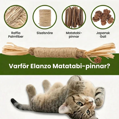 Matatabi Sticks - Naturliga Tuggpinnar för Katter
