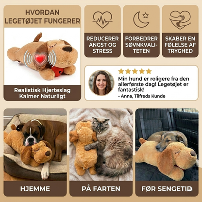 HeartPup Hundkramleksak med Hjärtslag mot Separationsångest, bild 2