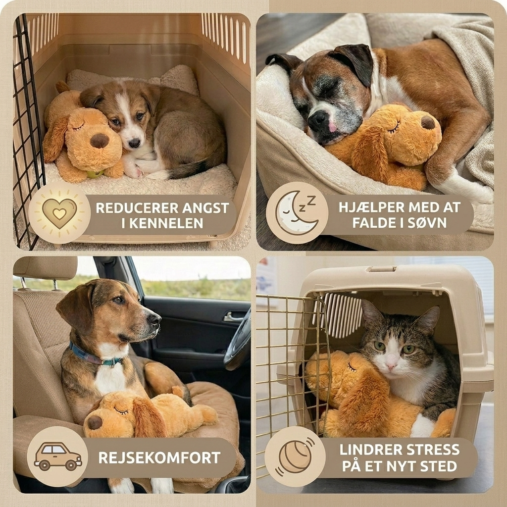 HeartPup Hundkramleksak med Hjärtslag mot Separationsångest, bild 4