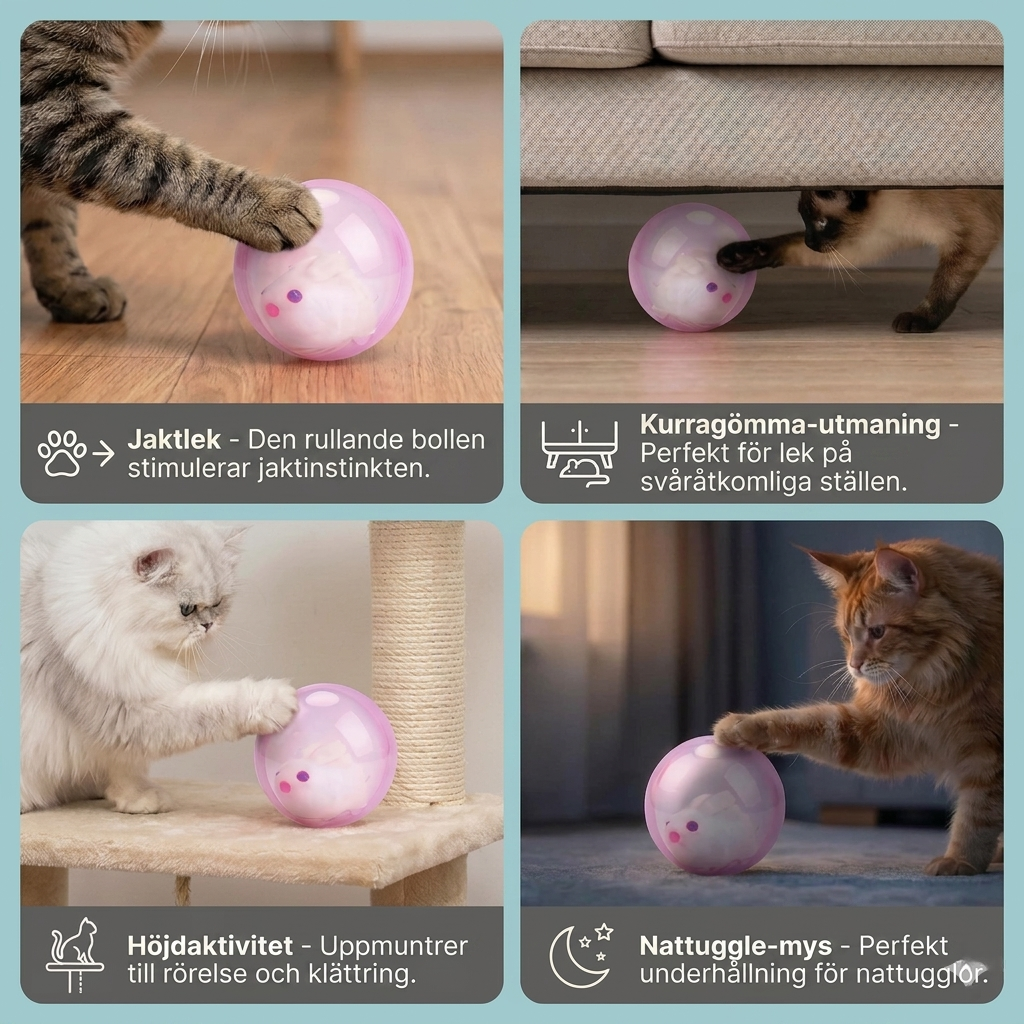 HamsterRul Hamsterbollen som katter inte kan motstå, bild 3
