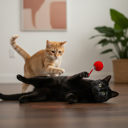 Catfri interaktiv jagtbold till katter