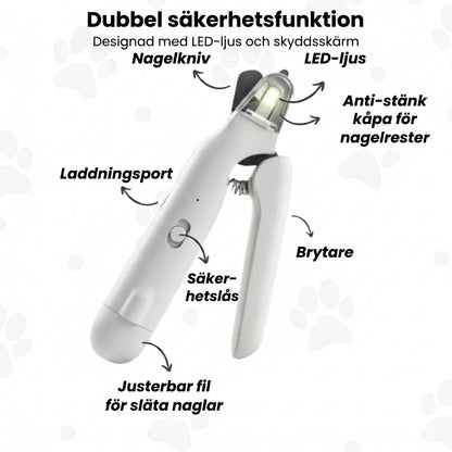 LuminaTrim 2-in-1 LED Nagelklippare för Husdjur, bild 6