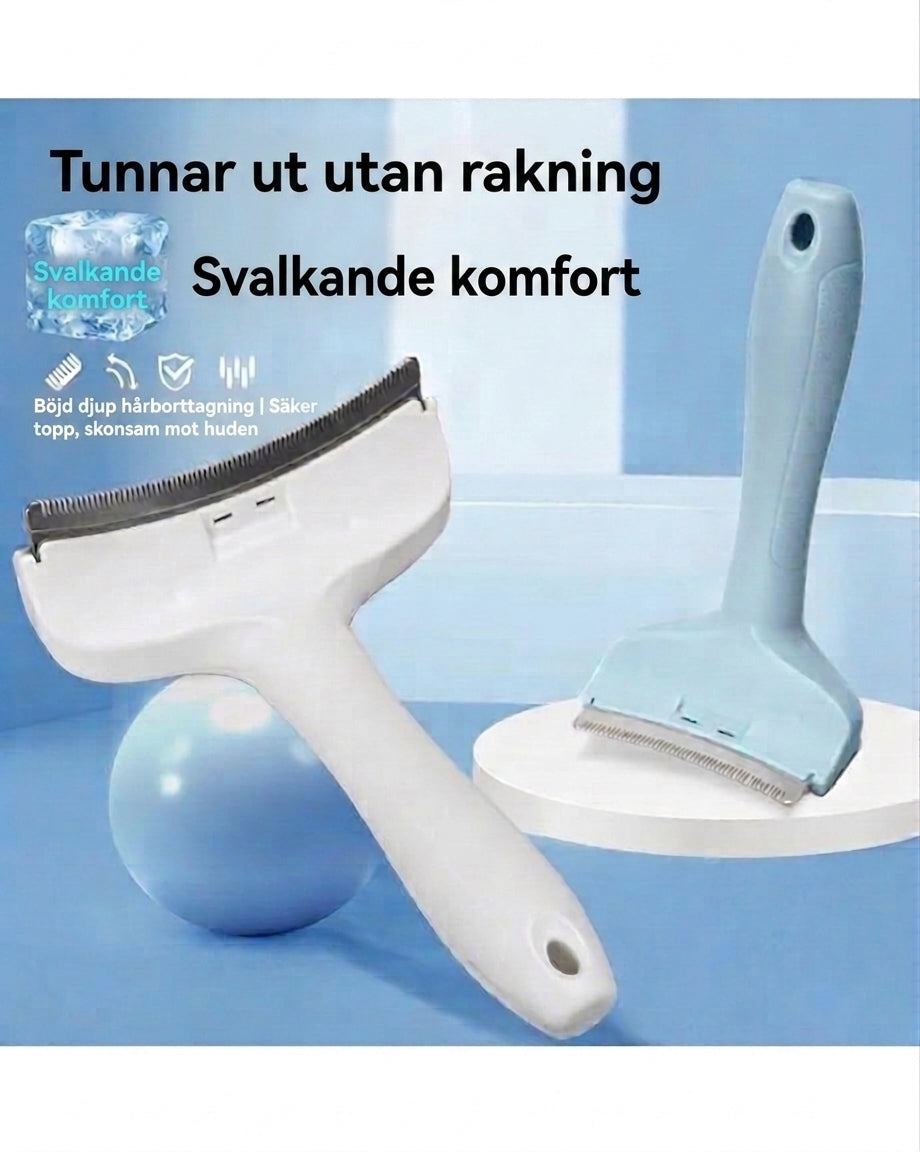FurComb V-formad pälskam för hundar & katter, bild 3