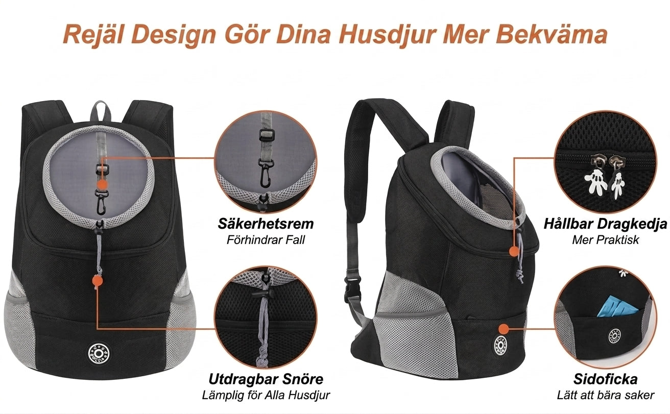 BuddyPack Andningsbar hundbärare, bild 11