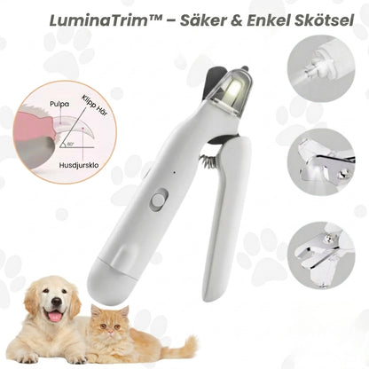 LuminaTrim 2-in-1 LED Nagelklippare för Husdjur, bild 2