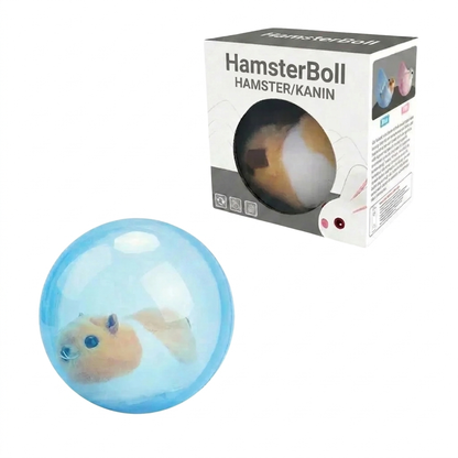 HamsterBoll variant, hamster med blå boll