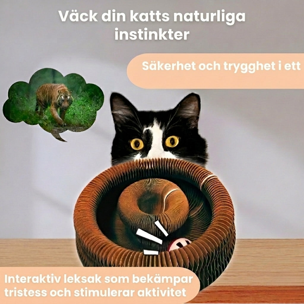 KattVirvel Interaktiv klöstallrik som håller din katt sysselsatt i timmar, bild 4