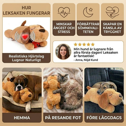 HeartPup Hundkramleksak med Hjärtslag mot Separationsångest, bild 2