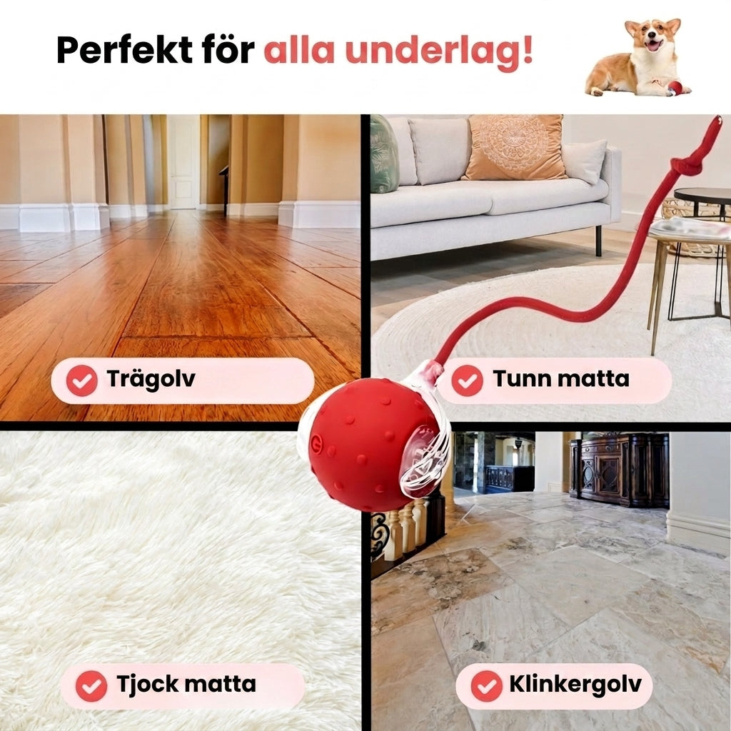 FlashTail fungerar på alla underlag
