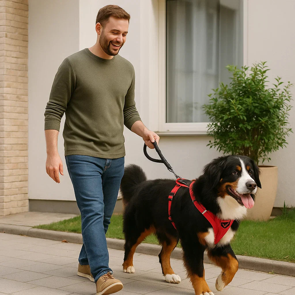 SafeWalk hundsele reflektion