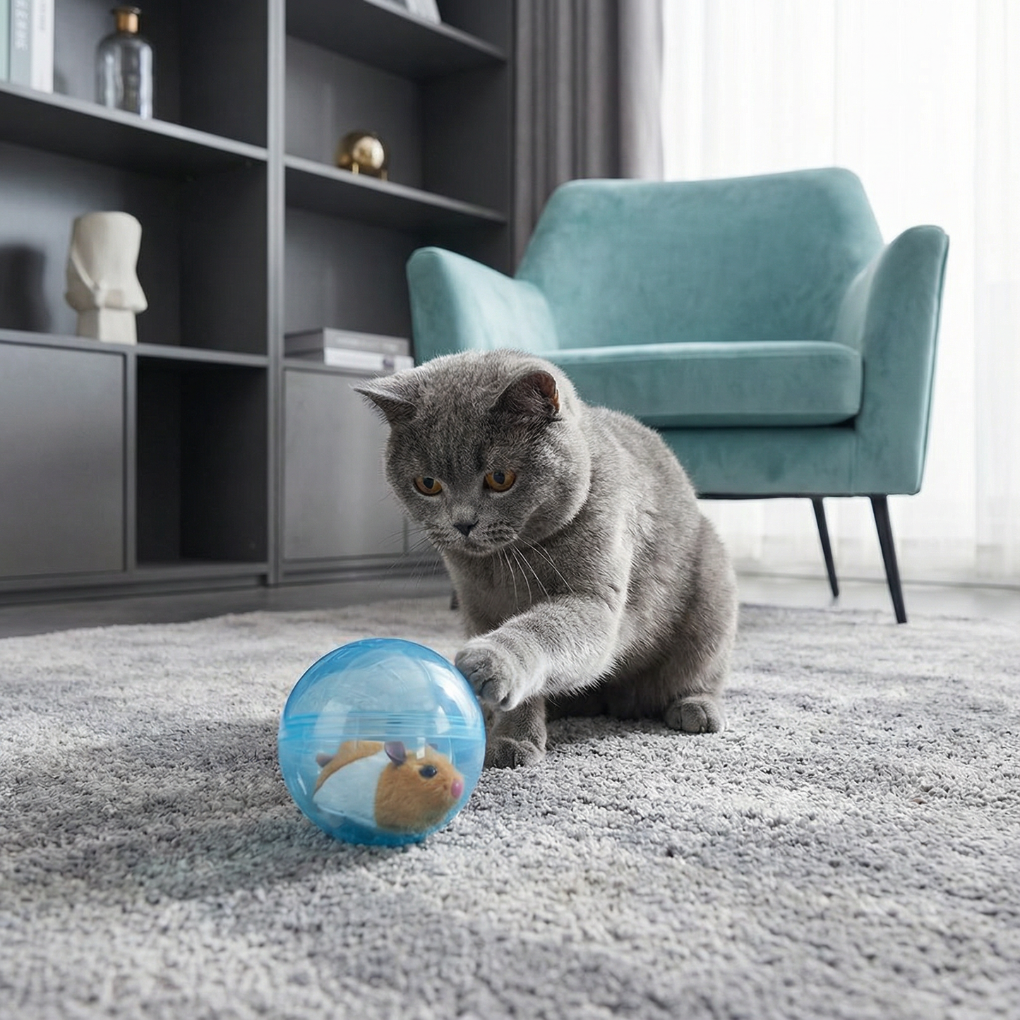 HamsterRul rullande hamsterbold kattleksaker