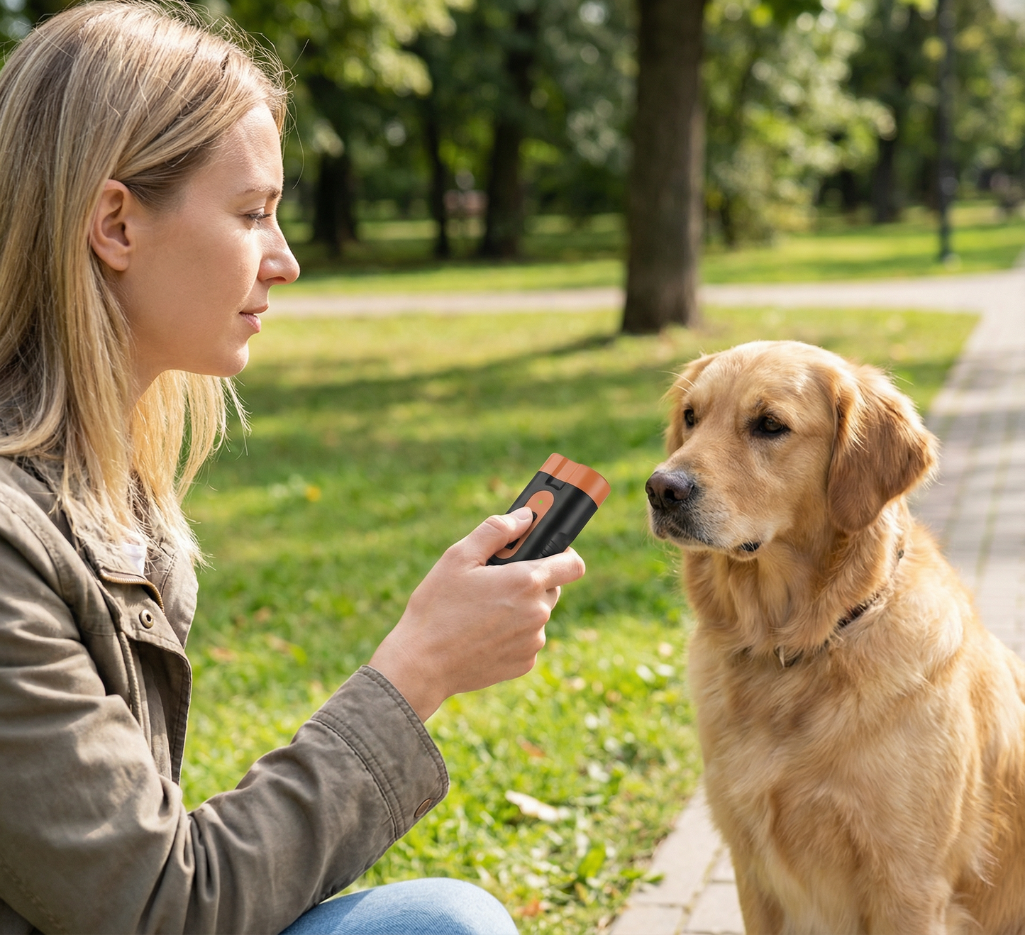 BarkGuard ultraljuds antiskall enhed - produktfoto
