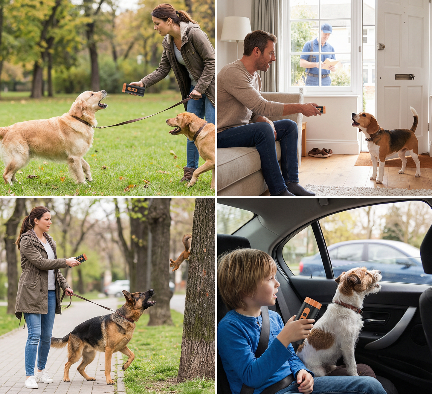 BarkGuard antiskall trainer - zijaanzicht